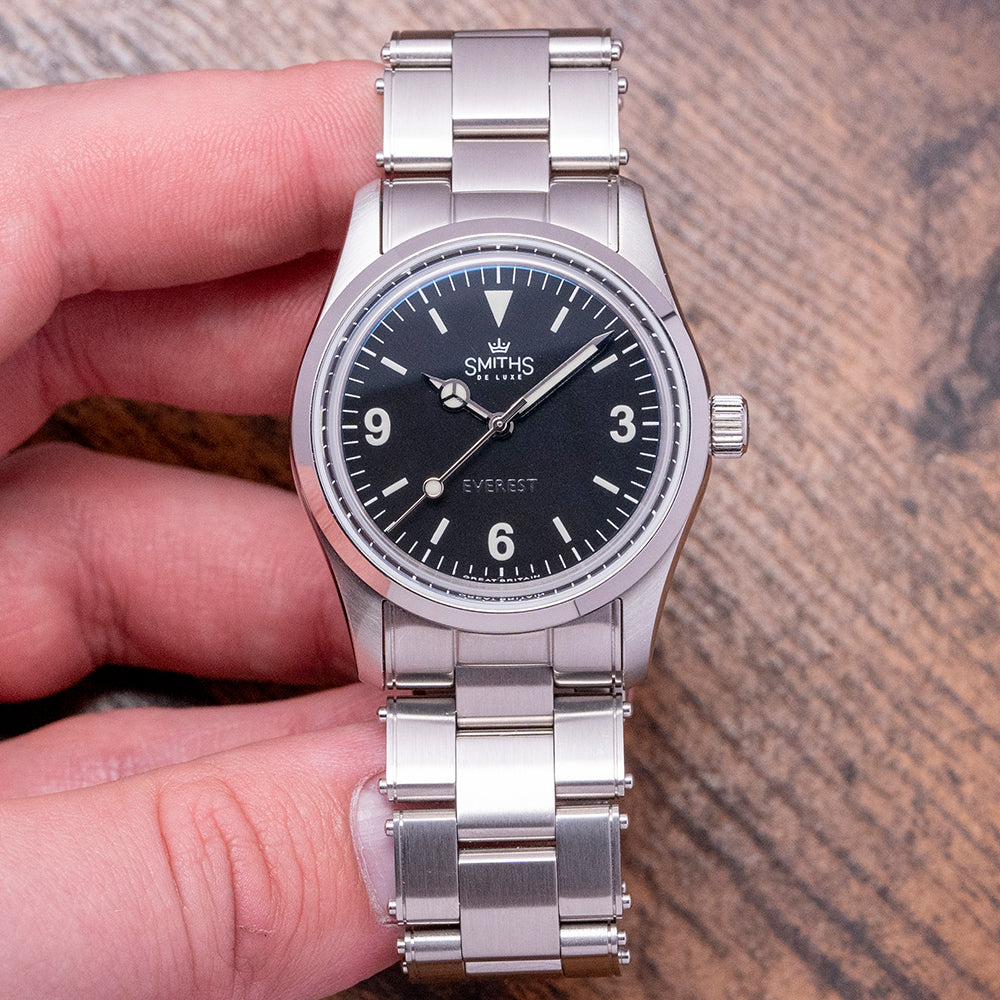 Everest Gilt Dial Smith Explorer Watch 2021 Smiths PRS-25 Everest