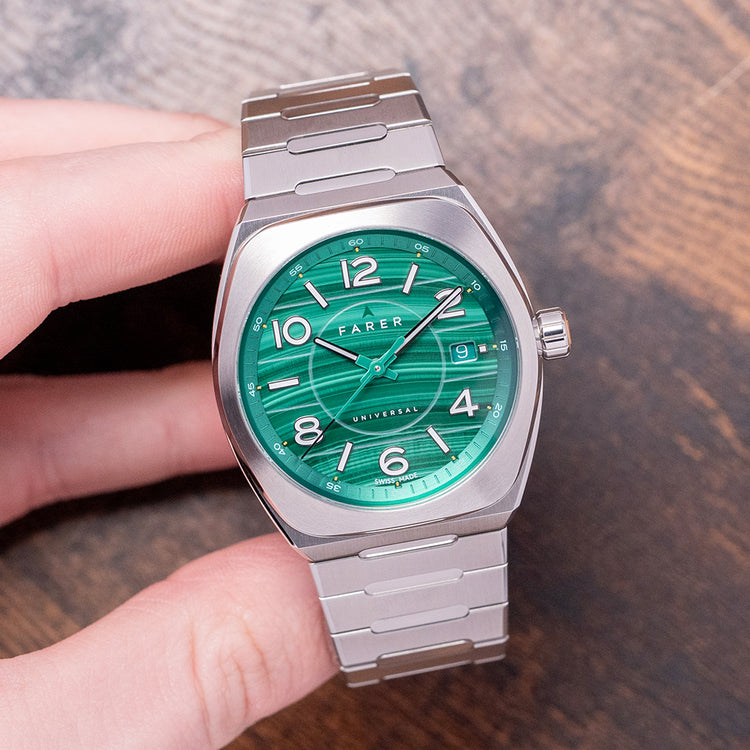 2025 Farer Integra Viridis Malachite Dial Automatic 38.5mm