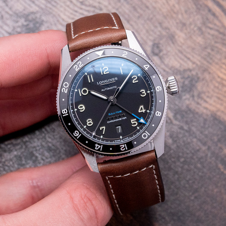 2024 Longines Spirit Zulu Time Automatic 39mm GMT L3.802.4.53.2