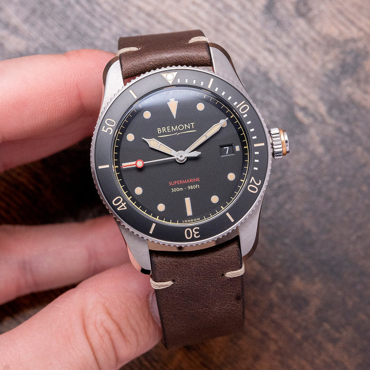 2020 Bremont Supermarine S301 BK on Strap 40mm