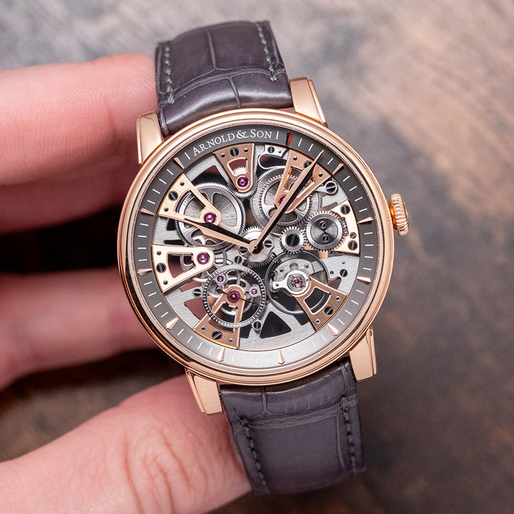 2024 Arnold & Son Nebula 41.5 18ct Red Gold Limited Edition