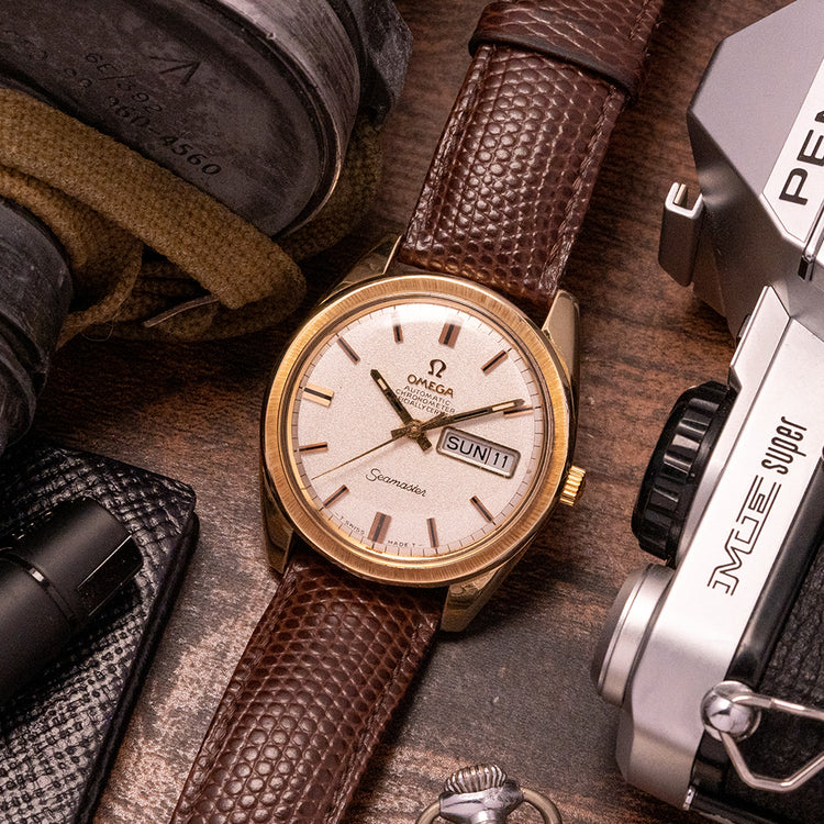 1968 Omega Seamaster "Chronometer" 166.032 Gold Plated