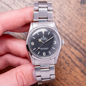 1984 Rolex Explorer 1 36mm Tritium 1016 on Bracelet