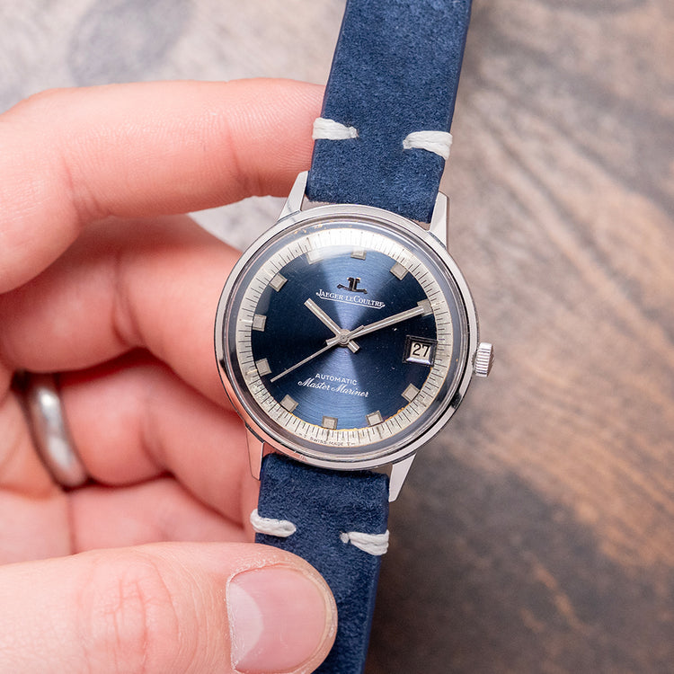 1969 Jaeger-LeCoultre Master Mariner Blue Auto K883 35mm