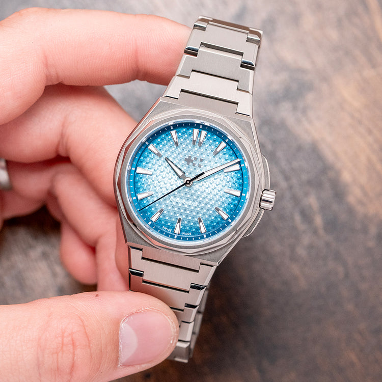 2025 Christopher Ward Twelve Titanium Cosmic Blue 36mm