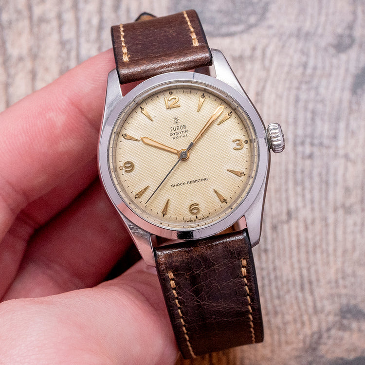 1956 Tudor Oyster Royal Honeycomb Dial 34mm 7934