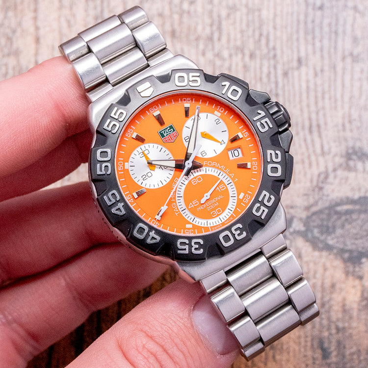 2007 TAG Heuer Formula 1 Orange Chronograph CAH1113