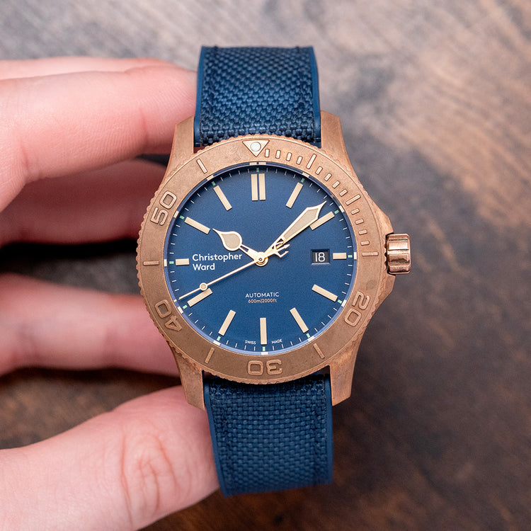 2020 Christopher Ward C60 Trident Pro 600 Bronze 43mm