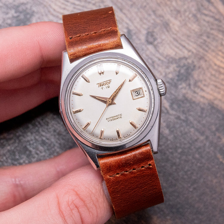 1957 Tissot T-12 Automatic Visodate 35.5mm 67012-1