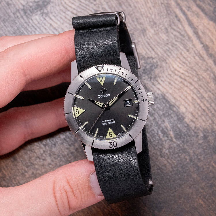 2018 Zodiac Super Sea Wolf 53 Skin Automatic 39.5mm ZO9203