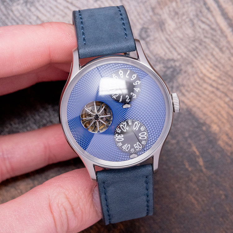 2023 Radcliffe Le Dome Blue Guilloche Dial Automatic 40mm