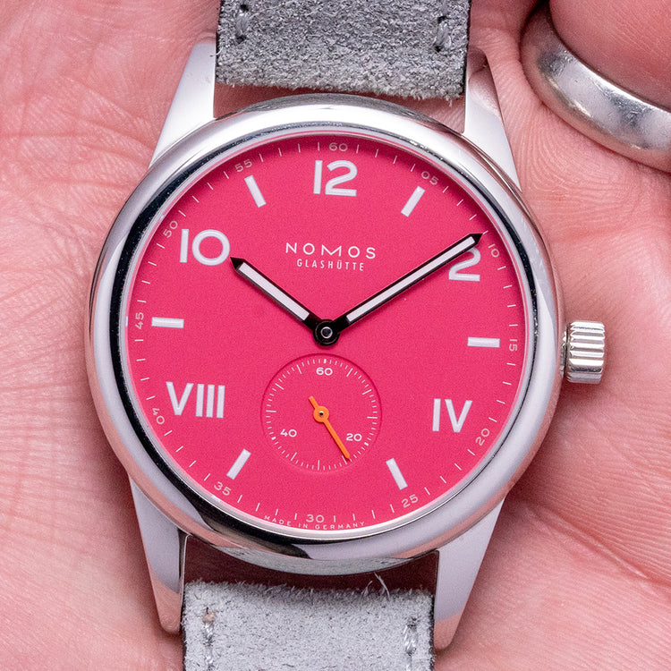 2022 Nomos Club Campus 38mm Deep Pink 728