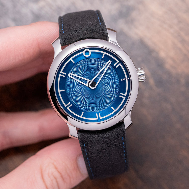 2022 Ming 17.09 Blue Dial Automatic 38mm on Strap