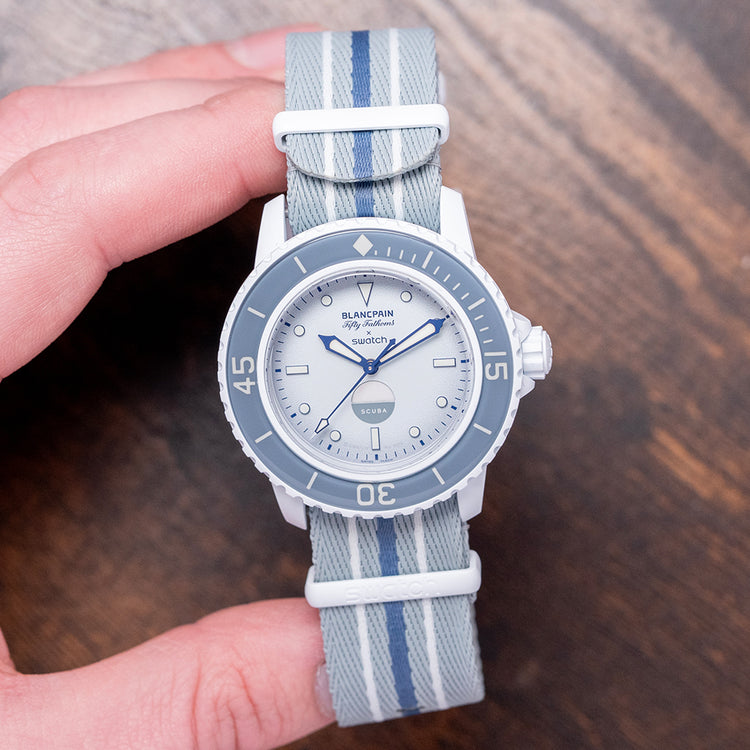 2024 Swatch x Blancpain 'Fifty Fathoms' Antarctic Ocean