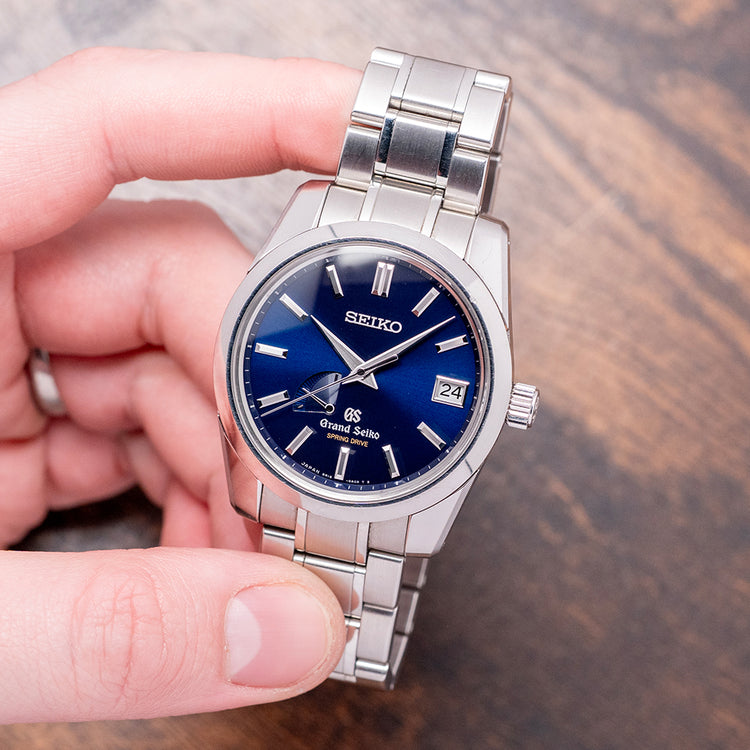 2014 Grand Seiko Spring Drive 'Self Dater' Limited Blue SBGA105