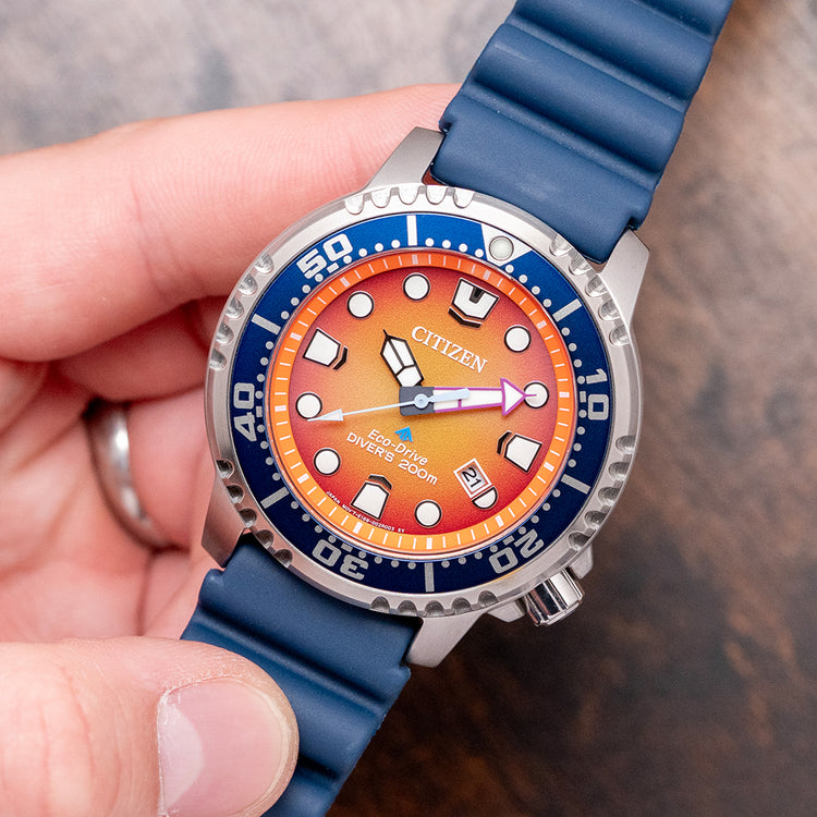 2023 Citizen Promaster Diver 200m Orange Dial 44mm