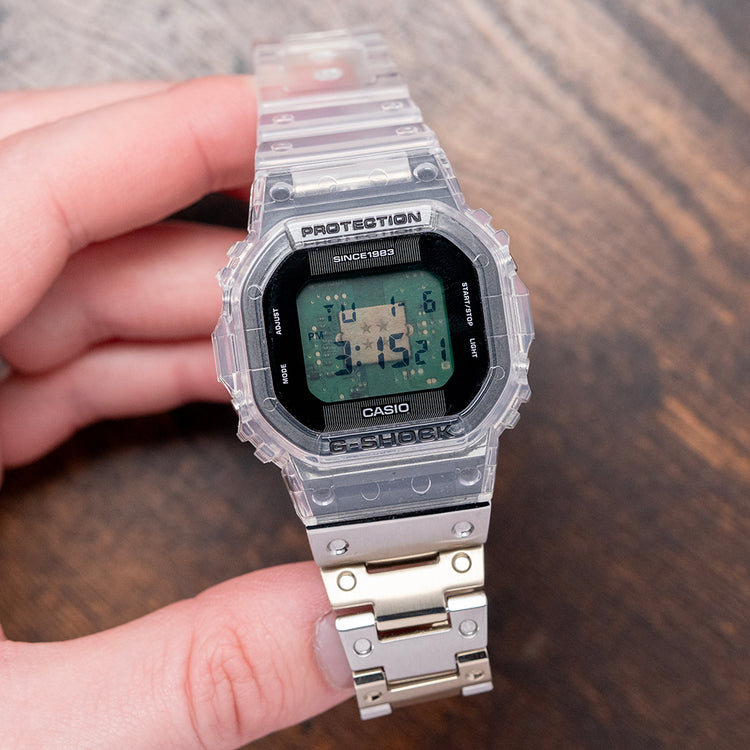 2025 G-Shock 40th Anniversary 'Clear Remix' DWE-5640RX-7DR