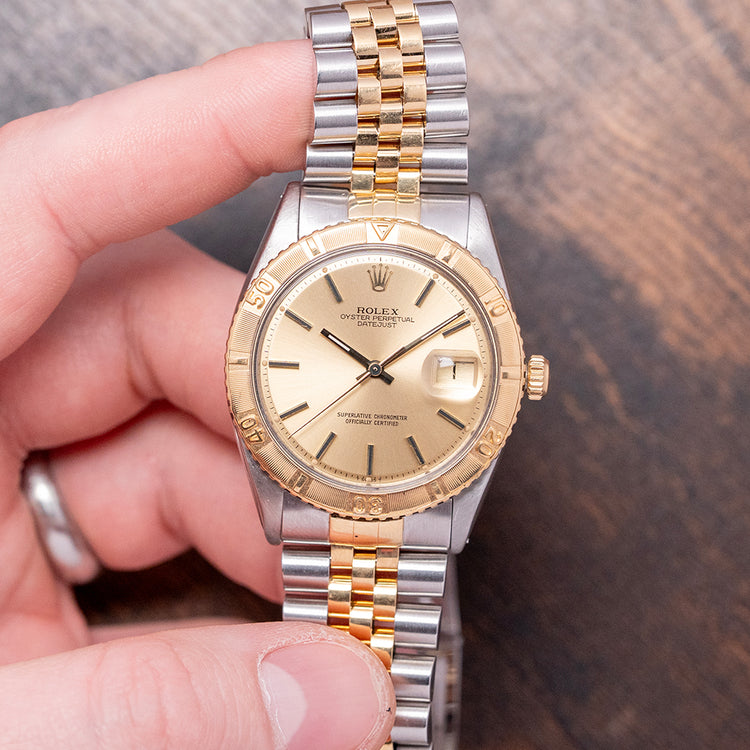 1978 Rolex Datejust Turn-O-Graph Steel & Gold 36mm 1625