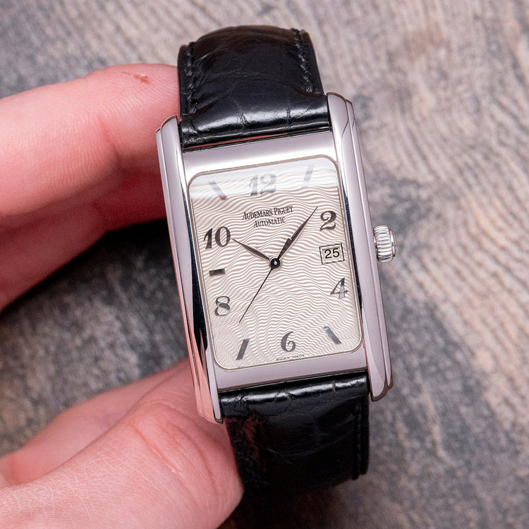 1990s Audemars Piguet Edward Piguet White Gold 15121 29x45.5mm