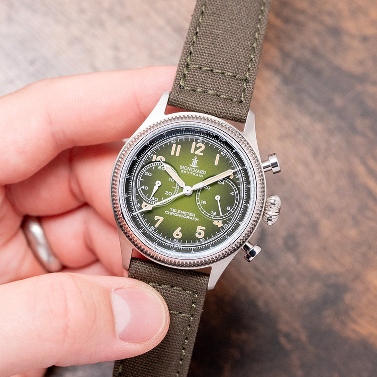 2026 Monchard Telemeter Chronograph Green 39mm