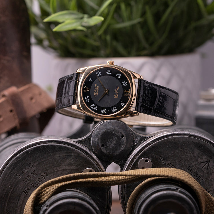 2005 Rolex Cellini Danaos Manual 18ct Gold Box & Papers