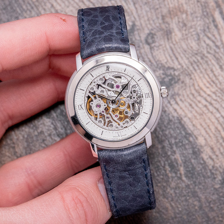 1990s Audemars Piguet Jules Audemars Skeleton 18ct White Gold 36mm 15058BC