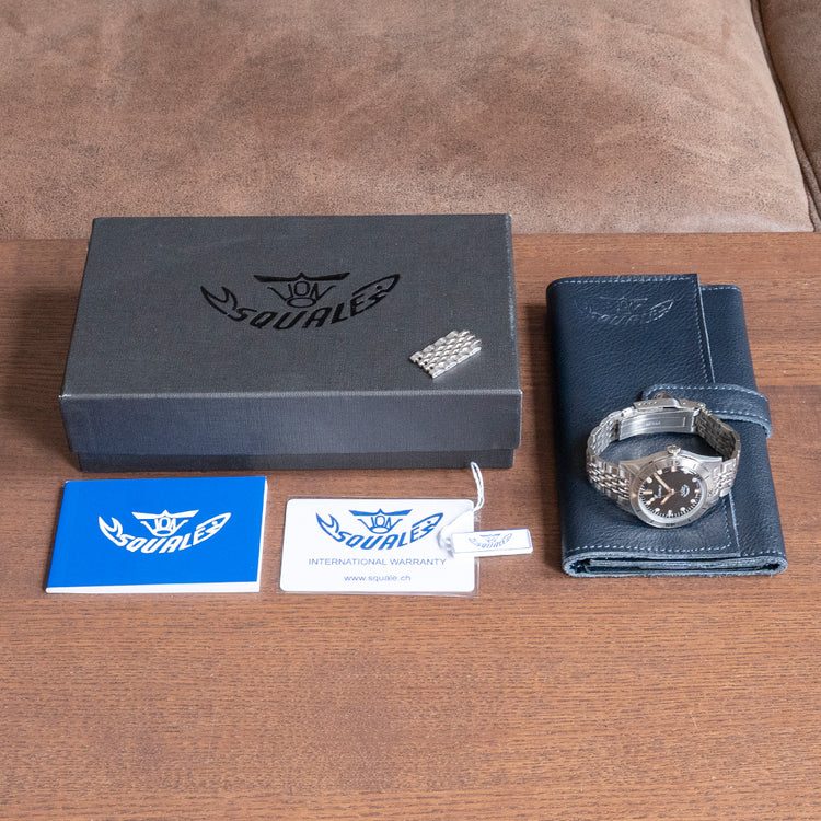 2023 Super-Squale Sunray Black on Bracelet Bracelet