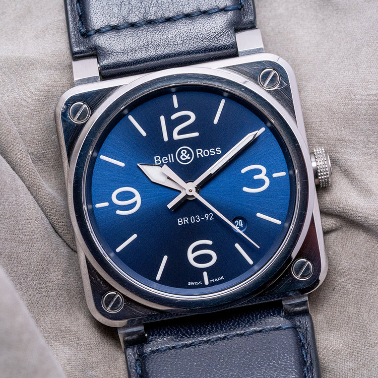 2019 Bell & Ross BR 03-92 Blue Automatic 42mm
