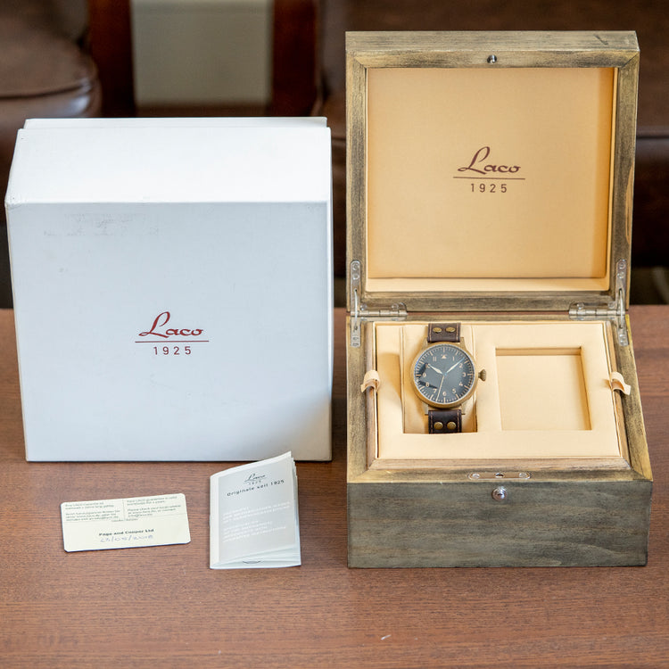 2018 Laco Westerland Bronze 45mm Manually Wound