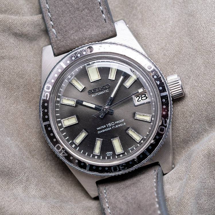 1966 Seiko Divers "62MAS" Big Crown Automatic 38mm 6217-8001