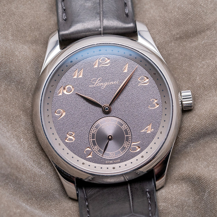 2023 Longines Master Collection 38.5mm Anthracite Grey L2.843.4.63.2