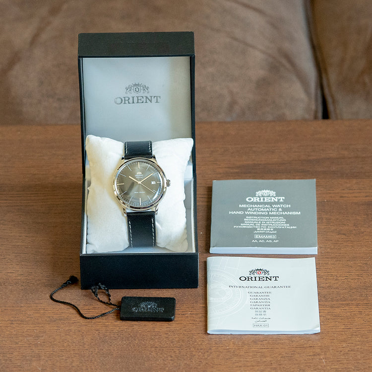 2020s Orient Bambino 2nd Generation Grey Automatic