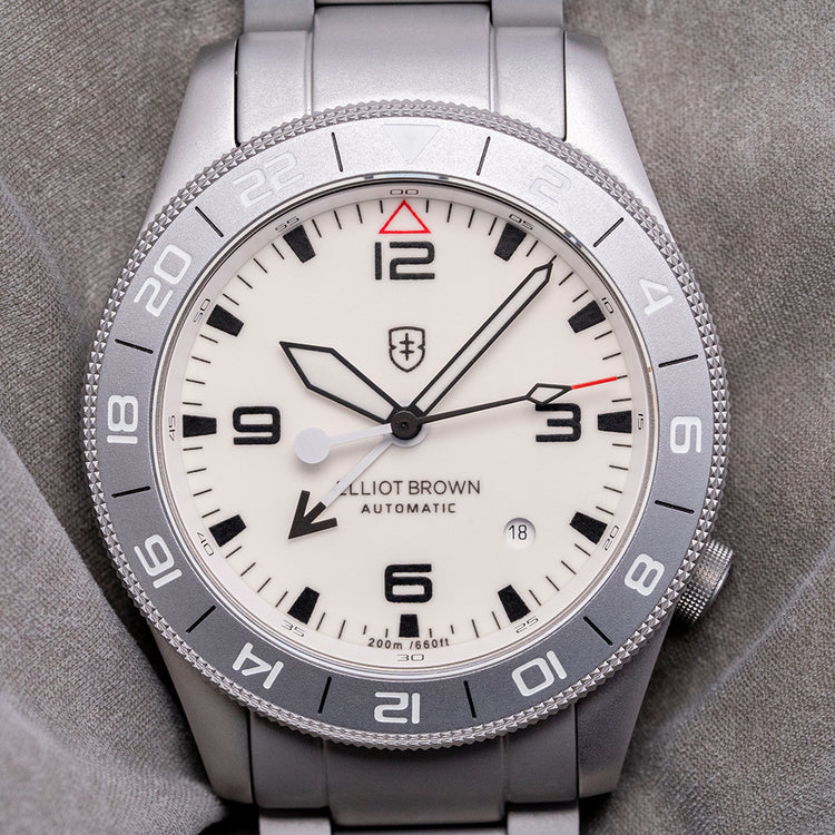 2024 Elliot Brown Holton Auto GMT Whiteout Frosted Steel