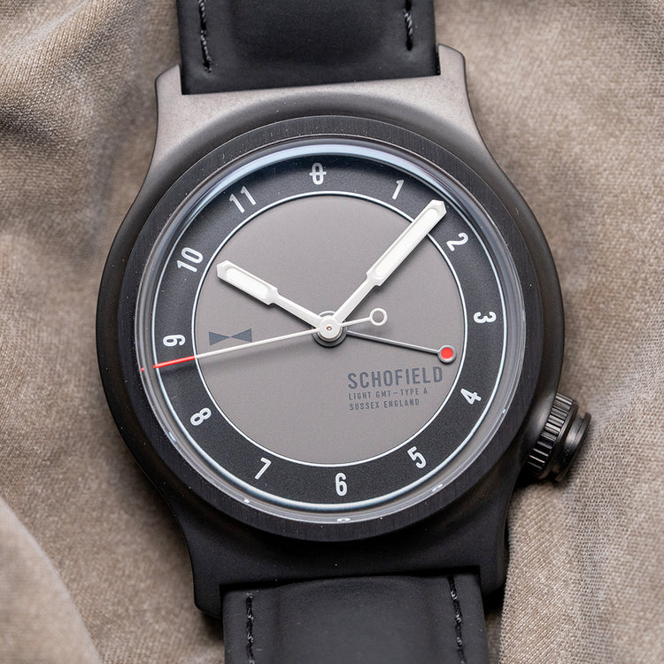 2025 Schofield Light "The Dark One" Automatic GMT 40mm