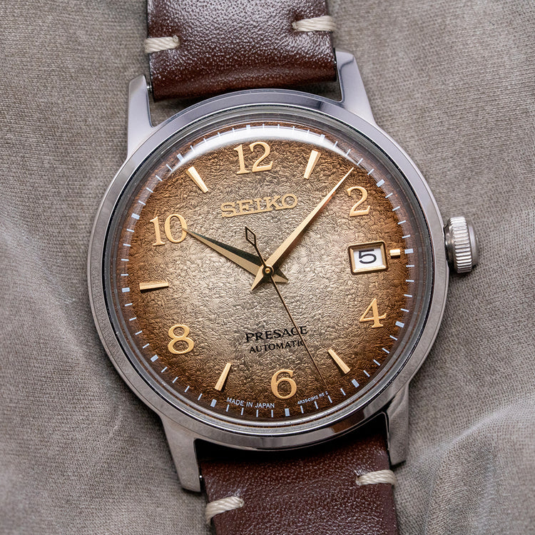 2021 Seiko Presage Cocktail Time 'Hojicha' Limited 38.5mm SRPF43J1