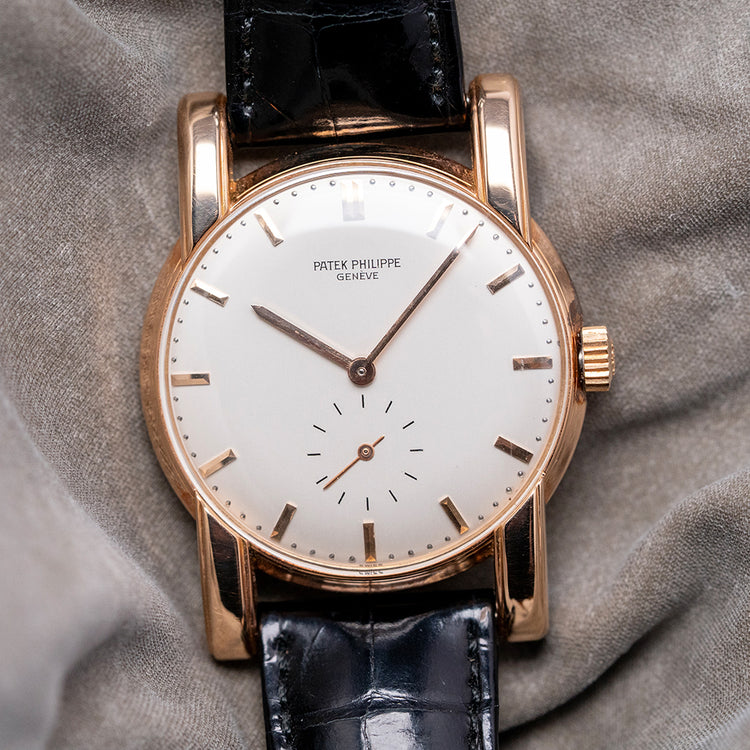 1951 Patek Philippe Calatrava 18ct Rose Gold 34mm 2428