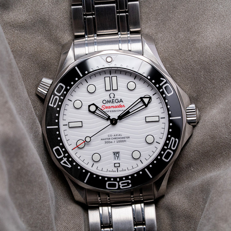 2019 Omega Seamaster Diver 300M 42mm White 210.30.42.20.04.001