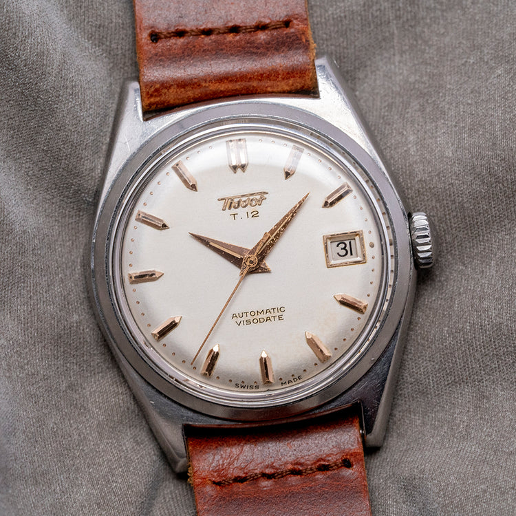 1957 Tissot T-12 Automatic Visodate 35.5mm 67012-1