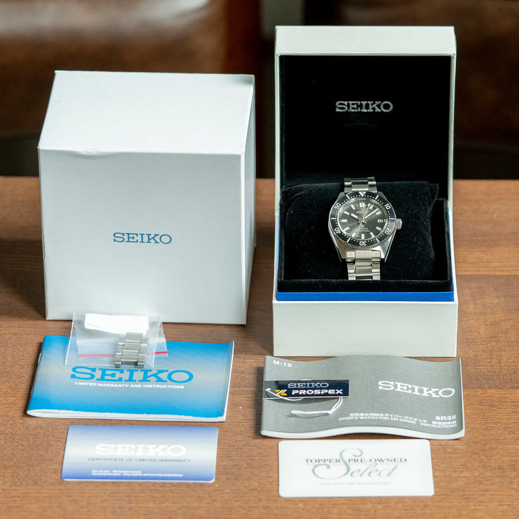 2022 Seiko Prospex "62MAS" Automatic Grey Dial SPB143J1