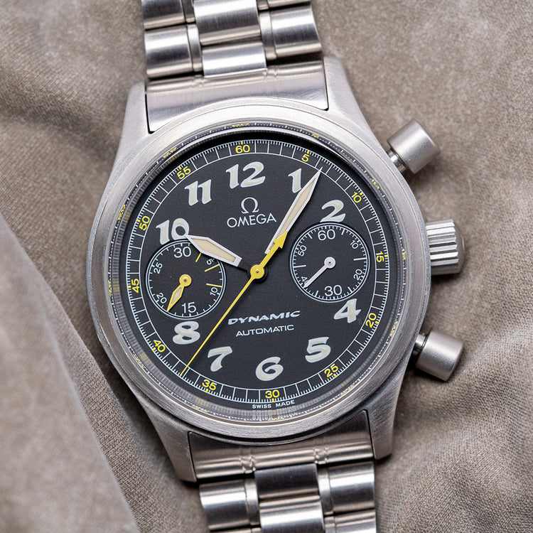 1999 Omega Dynamic III Chronograph 38mm 5240.50
