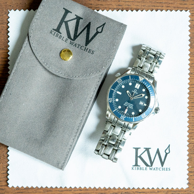 1998 Omega Seamaster 300M Quartz 41mm Blue 2541.80.00