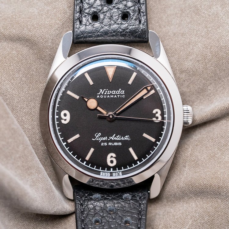 2023 Nivada Super Antartic 3.6.9 Black 'Aged Lume' 38mm 32032A10