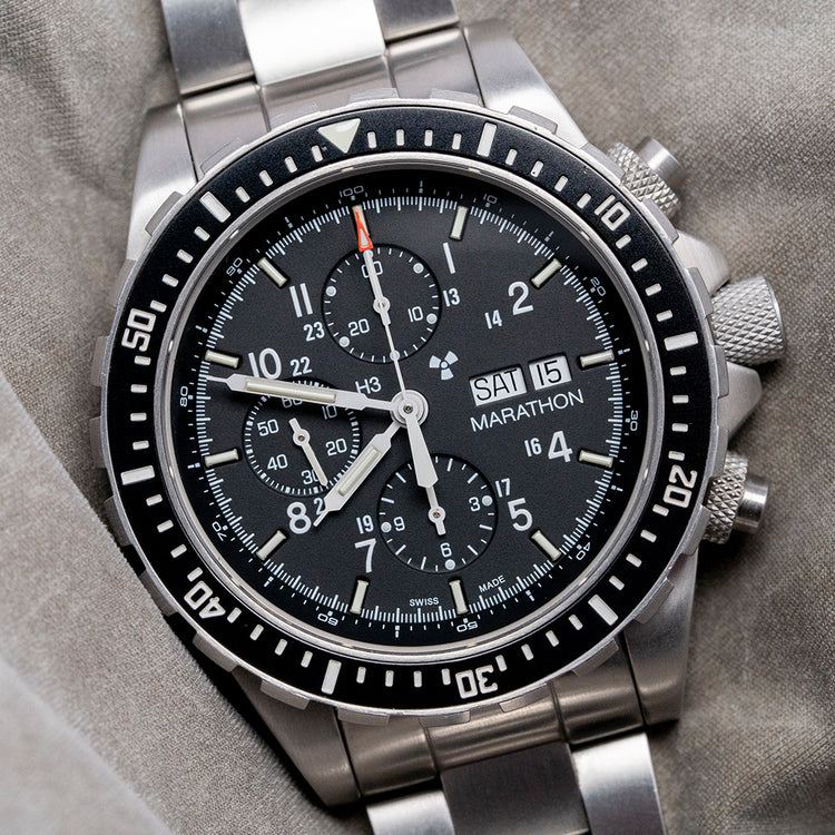 Marathon 'CSAR' Automatic Chronograph Jumbo 46mm