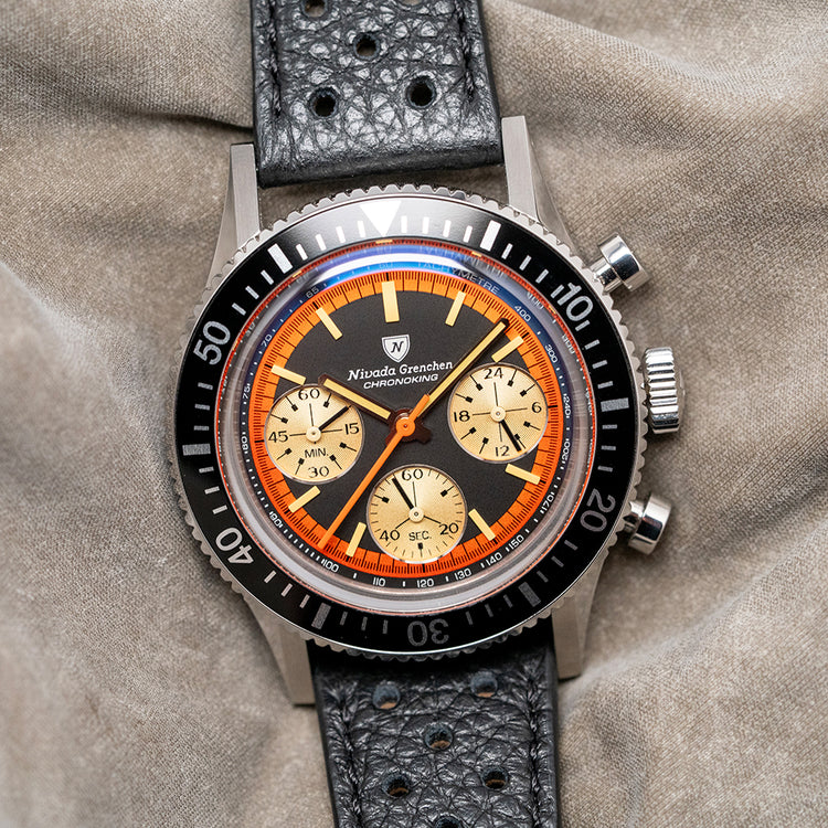2024 Nivada Chronoking “Paul Newman” Orange 38mm