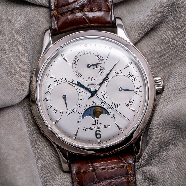 2000s JLC Master Control Perpetual Calendar 18ct White Gold 37mm 140.3.80