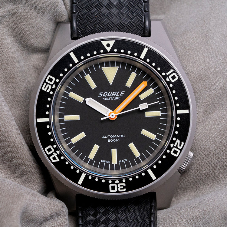 2023 Squale 50 ATMOS Militaire Blasted 1521 Automatic 41.5mm