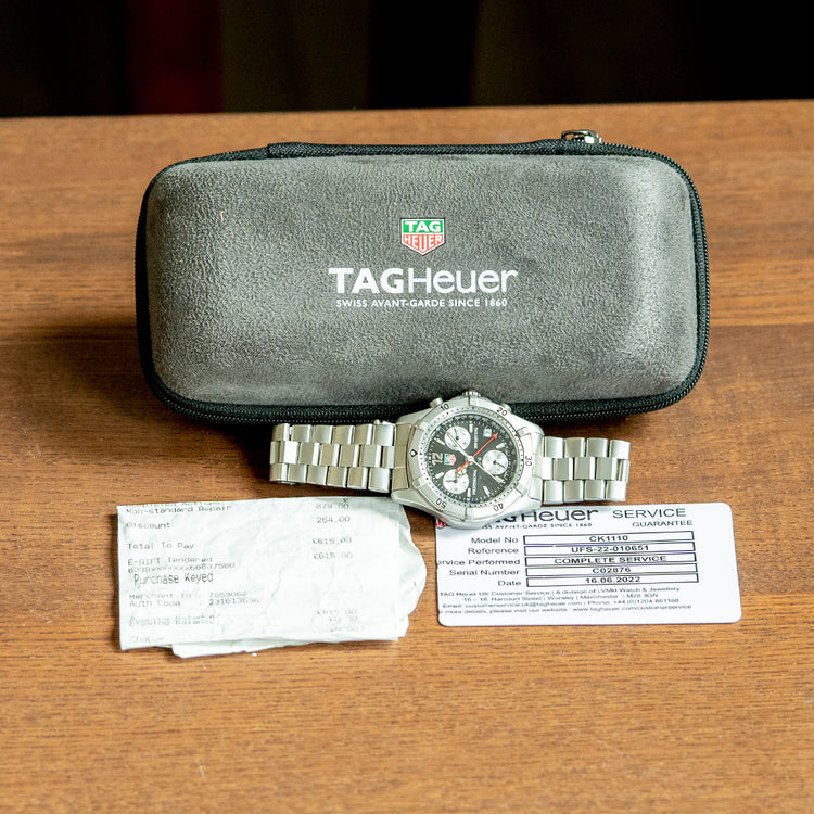 1990s TAG Heuer 2000 Chronograph 38mm CK1110