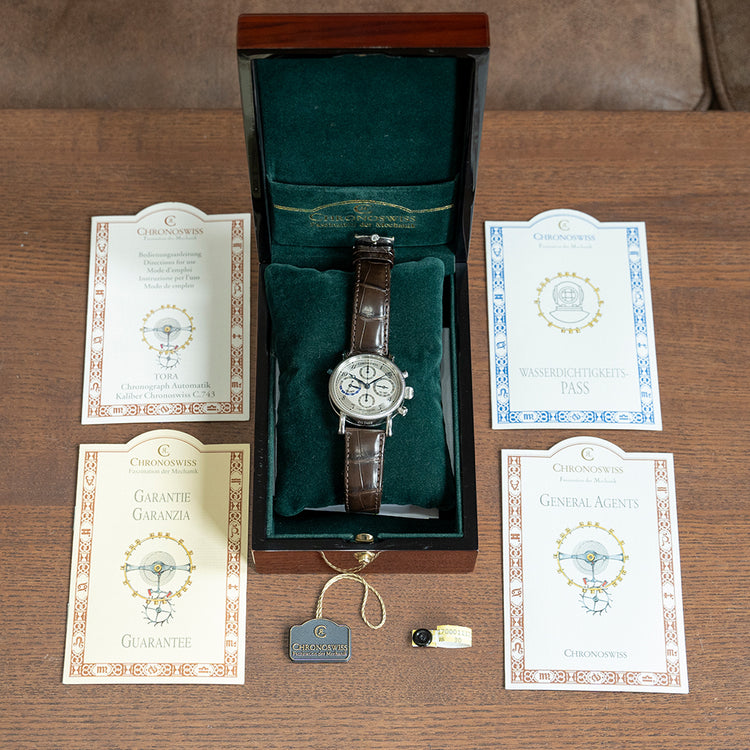2005 Chronoswiss Tora GMT Chronograph CH 7423