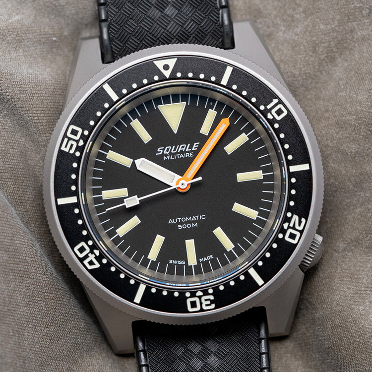 2023 Squale 50 ATMOS Militaire Blasted 1521 Automatic 41.5mm
