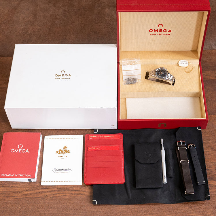 2017 Omega Speedmaster Trilogy 1957 Limited Edition "737/3557"
